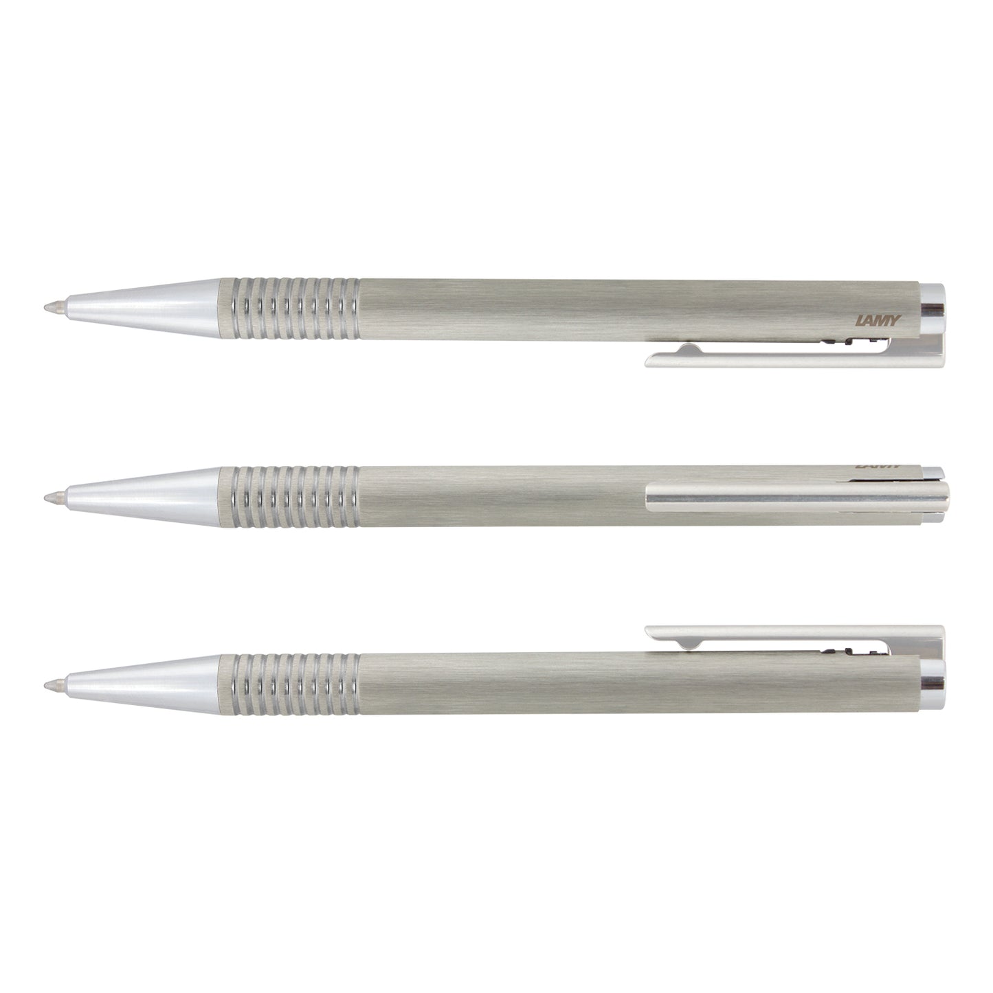 Pen Brushed Silver