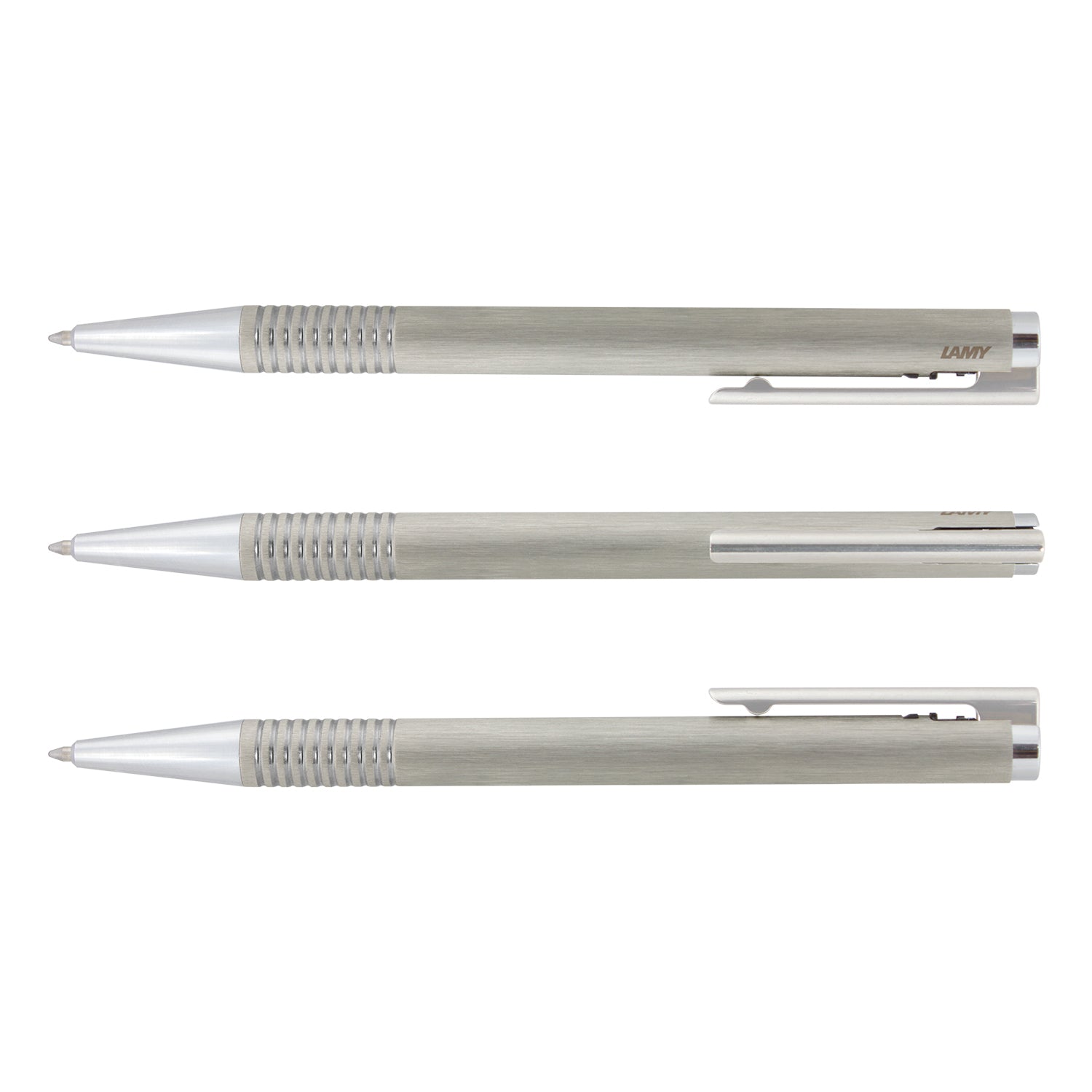 Pen Brushed Silver